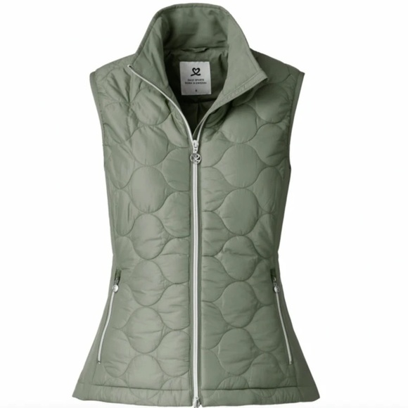 Daily Sports Bonnie’s Padded Vest Olive Size M - Picture 1 of 7
